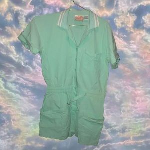 #vintage #mint #romper #apricotbay